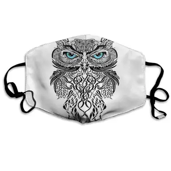 Black And White Owl Cool Dust Mouth Mask Reusable Anti-Dust Face Mask Adjustable Earloop Skin Protection
Black And White Owl Cool Dust Mouth Mask Reusable Anti-Dust Face Mask Adjustable Earloop Skin Protection
