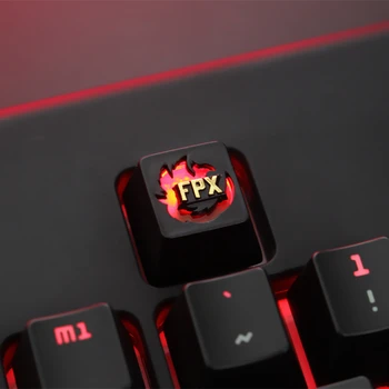 Key cap 1 pcs FunPlus Phoenix theme aluminum alloy metal mechanical keyboard keycaps R4 height for Cherry MX
Key cap 1 pcs FunPlus Phoenix theme aluminum alloy metal mechanical keyboard keycaps R4 height for Cherry MX