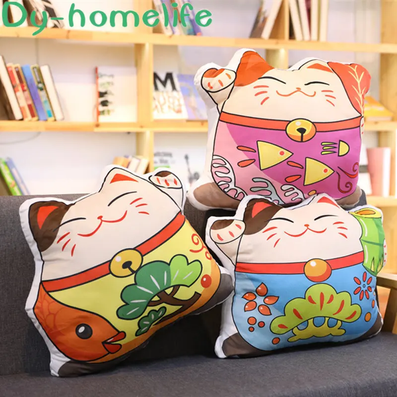 40cm Japanese Style Big Face Lucky Cat Plush Toy Cat Pillow Car Sofa Cushion Lying Party Nap Pillow Home Decoration
40cm Japanese Style Big Face Lucky Cat Plush Toy Cat Pillow Car Sofa Cushion Lying Party Nap Pillow Home Decoration
