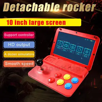 A13 Retro Game Player 10 Inch HD Screen Quad-Core CPU Simulator Arcade Joystick Portable Video Game Console Support HDMI Output
A13 Retro Game Player 10 Inch HD Screen Quad-Core CPU Simulator Arcade Joystick Portable Video Game Console Support HDMI Output
