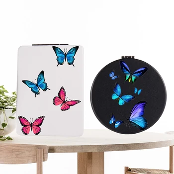 Butterfly Makeup Mirror with Double Side Animal Portable Travel Floral Folding Magnifying Compact Pocket Cosmetic Vanity Mirrors
Butterfly Makeup Mirror with Double Side Animal Portable Travel Floral Folding Magnifying Compact Pocket Cosmetic Vanity Mirrors