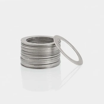 M45 M50 Inner Diameter Ultra-thin 304 Stainless steel Flat Washers Adjusting Gap Metal Gasket 55mm/62mm Outside Diameter
M45 M50 Inner Diameter Ultra-thin 304 Stainless steel Flat Washers Adjusting Gap Metal Gasket 55mm/62mm Outside Diameter