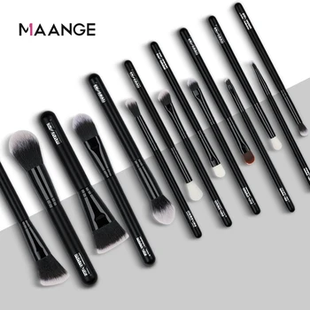 MAANGE 15 Pcs Makeup Brushes Set Powder Foundation Eyeshadow Concealer Blending Make Up Brush Kits Cosmetic Soft Synthetic Hair
MAANGE 15 Pcs Makeup Brushes Set Powder Foundation Eyeshadow Concealer Blending Make Up Brush Kits Cosmetic Soft Synthetic Hair