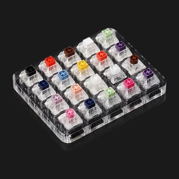 20 Key Caps Translucent Testing Tool Kailh Box Switches Keyboard Tester Kit Clear Keycaps Sampler PCB Mechanical Keyboard
20 Key Caps Translucent Testing Tool Kailh Box Switches Keyboard Tester Kit Clear Keycaps Sampler PCB Mechanical Keyboard