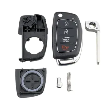1x 4 Button Flip Remote Key Fob Case Shell for 2013-2014 HYUNDAI Santa Fe (ix45) Modern 4-button folding key case
1x 4 Button Flip Remote Key Fob Case Shell for 2013-2014 HYUNDAI Santa Fe (ix45) Modern 4-button folding key case