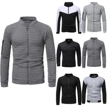 LAPA Men's Spring Coat Stand-Up Casual Knit Spring/Autumn Long Sleeve Colorblock Zipper Half High Collar Comfort Daily Jackets
LAPA Men's Spring Coat Stand-Up Casual Knit Spring/Autumn Long Sleeve Colorblock Zipper Half High Collar Comfort Daily Jackets