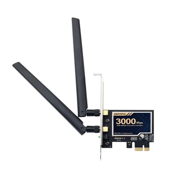 AX200 Dual Band Signal Plug And Play External Accessories Wireless Network Card Pcie Portable 3000Mbps WiFi6 With Antenna Office
AX200 Dual Band Signal Plug And Play External Accessories Wireless Network Card Pcie Portable 3000Mbps WiFi6 With Antenna Office