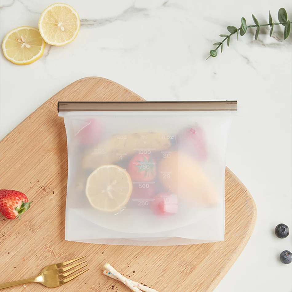 4PCS Reusable Silicone Storage Food Bag Zip Lock Bag Stretch Leakproof For Freezer Preservation Multiple Purposes Kitchen Tools
4PCS Reusable Silicone Storage Food Bag Zip Lock Bag Stretch Leakproof For Freezer Preservation Multiple Purposes Kitchen Tools