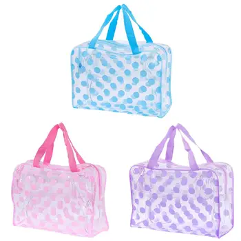 Durable Cosmetic Bags Portable Classic Delicate Travel Portable Cosmetic Handbag Women Clear PVC Makeup Wash Pouch Organizer
Durable Cosmetic Bags Portable Classic Delicate Travel Portable Cosmetic Handbag Women Clear PVC Makeup Wash Pouch Organizer