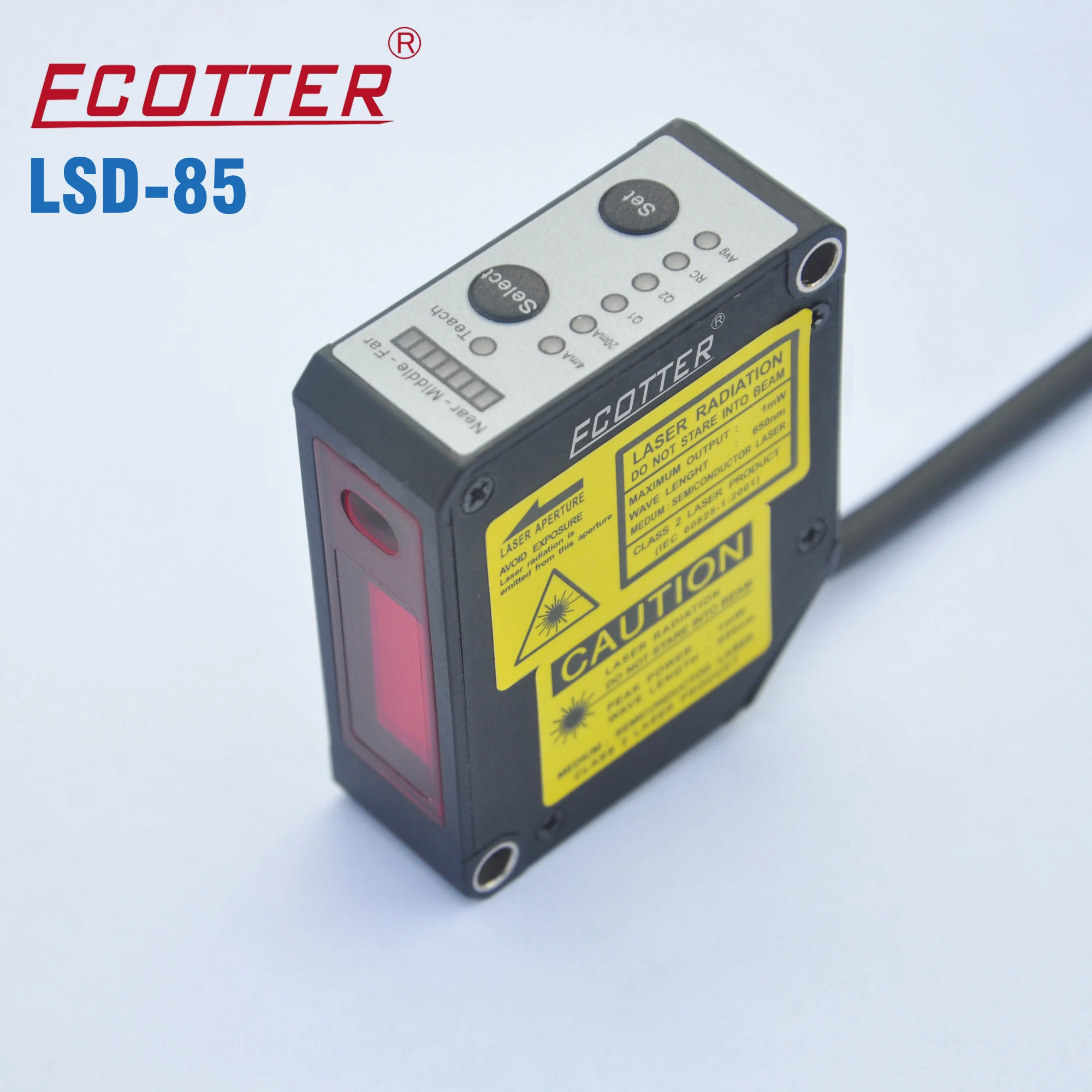 LSD-85 High accurancy high resolution small light spot stable laser displacement distance sensor
LSD-85 High accurancy high resolution small light spot stable laser displacement distance sensor
