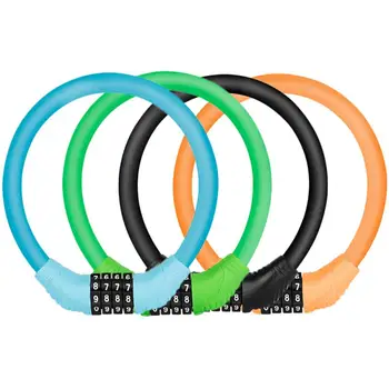 2020 Bike Lock 4 Digit Code Combination Bicycle Security Lock Bike Cable Basic Coiling Resettable Combination Cable Bike Locks
2020 Bike Lock 4 Digit Code Combination Bicycle Security Lock Bike Cable Basic Coiling Resettable Combination Cable Bike Locks