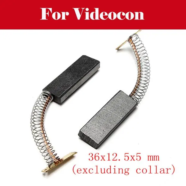 1 Pair Motor CARBON BRUSHES Replacement Power Tools For Videocon Typhoon Plus VS60B11-DMU VT65H12 WM VS75Z20-LBA
1 Pair Motor CARBON BRUSHES Replacement Power Tools For Videocon Typhoon Plus VS60B11-DMU VT65H12 WM VS75Z20-LBA