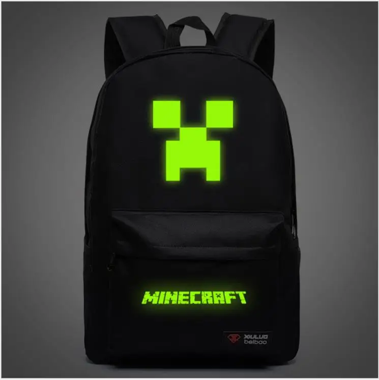Luminous Game Minecraft Boy Girl Children School bag Bagpack Teenager Canvas Travel Bags Kids Student Mochilas
Luminous Game Minecraft Boy Girl Children School bag Bagpack Teenager Canvas Travel Bags Kids Student Mochilas