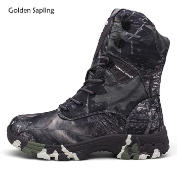 Golden Sapling Winter Army Tactical Boots Men Military Outdoor Camouflage Men's Sneakers Waterproof Canvas Camping Hunting Shoes
Golden Sapling Winter Army Tactical Boots Men Military Outdoor Camouflage Men's Sneakers Waterproof Canvas Camping Hunting Shoes
