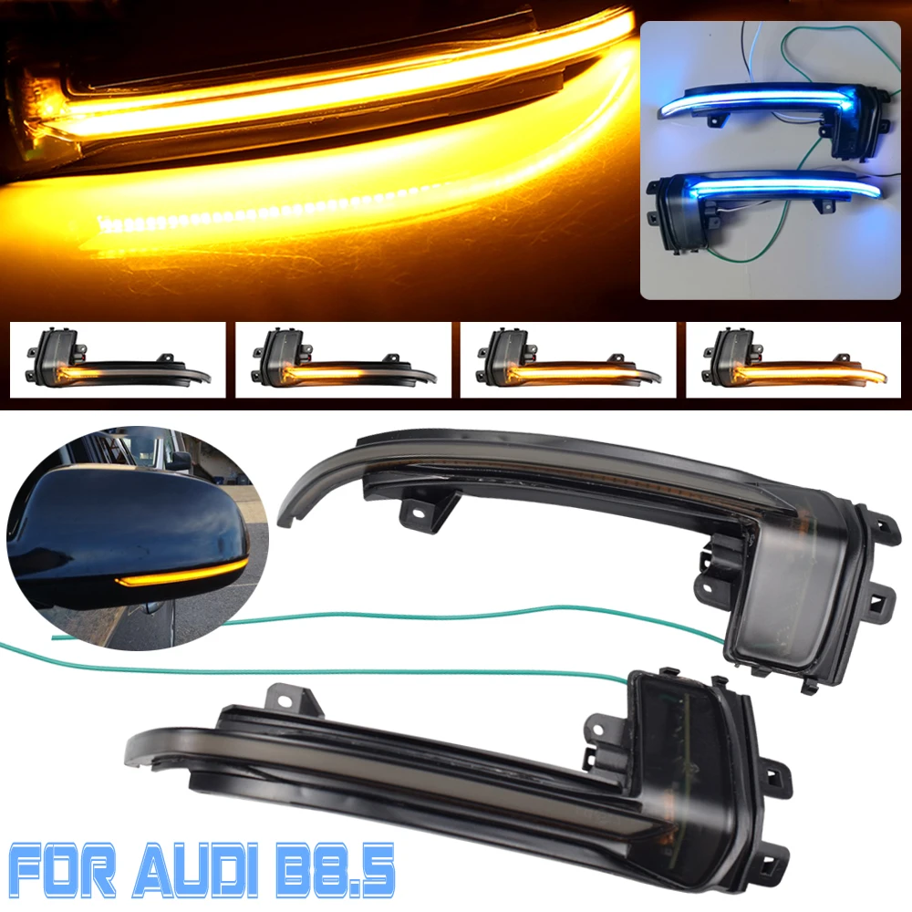 LED Dynamic Turn Signal Light Flowing Water Blinker For Audi A4 A5 B8.5 B8 RS5 RS3 A3 8P S5 RS4 A6 Q3 A8 8K Flashing Light
LED Dynamic Turn Signal Light Flowing Water Blinker For Audi A4 A5 B8.5 B8 RS5 RS3 A3 8P S5 RS4 A6 Q3 A8 8K Flashing Light