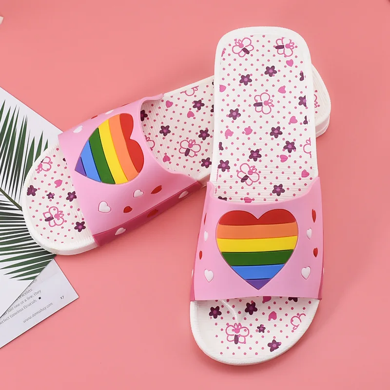 Pvc Parents And Children Slippers Summer 2020 New Cute Cartoon Antiskid Slippers fish and heart
Pvc Parents And Children Slippers Summer 2020 New Cute Cartoon Antiskid Slippers fish and heart