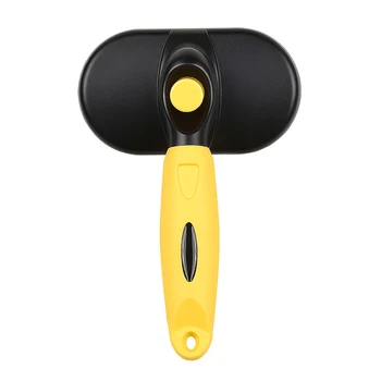 Hot Dog Grooming Comb Cat Removal Stainless Steel Pin Grooming Comb Brush for Dogs Cats Pet Self Cleaning Slicker Brush
Hot Dog Grooming Comb Cat Removal Stainless Steel Pin Grooming Comb Brush for Dogs Cats Pet Self Cleaning Slicker Brush