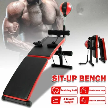 Sit Up Bench With Training Ball Adjustable Height Training Muscles Fold Dumbbell Fitness Machine Home Universal Sit Up Equipment
Sit Up Bench With Training Ball Adjustable Height Training Muscles Fold Dumbbell Fitness Machine Home Universal Sit Up Equipment