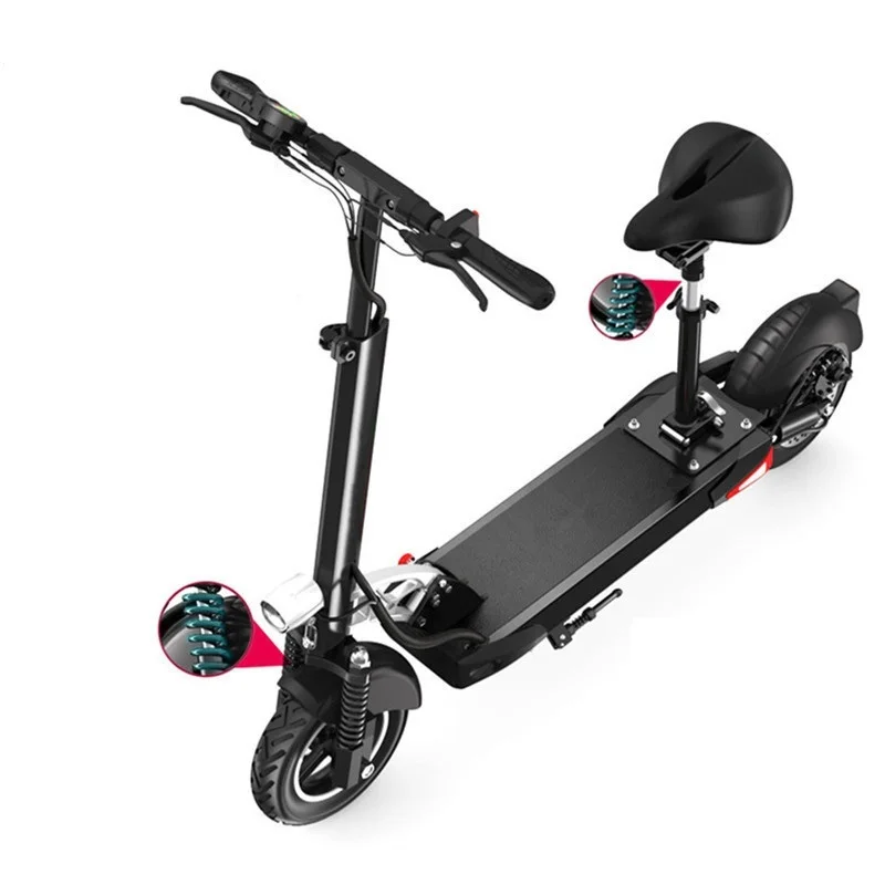 Daibot Electric Scooter For Adults Two Wheel Electric Scooters 10 inch Single Motor 500W Portabe Foldable Electric Skateboard (40)