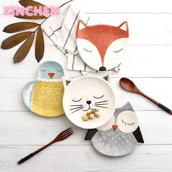 Japanese Ceramic Dishes Home Children's Breakfast Plates Creative Cute Pastries Fruit Cards Whole Animal Dishes
Japanese Ceramic Dishes Home Children's Breakfast Plates Creative Cute Pastries Fruit Cards Whole Animal Dishes