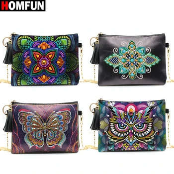 HOMFUN Diamond Painting Chain Bags Mandala 5D DIY Diamond Embroidery Special Shaped Wallet Women Christmas Gifts
HOMFUN Diamond Painting Chain Bags Mandala 5D DIY Diamond Embroidery Special Shaped Wallet Women Christmas Gifts