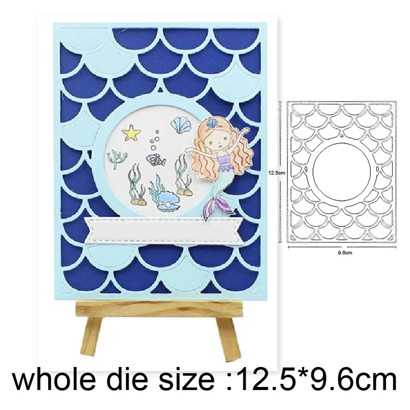 Craft dies Shell Background Frame Metal Cutting Dies Stencils for Scrapbooking dies Decoration Embossing dies Paper Cards Making
Craft dies Shell Background Frame Metal Cutting Dies Stencils for Scrapbooking dies Decoration Embossing dies Paper Cards Making