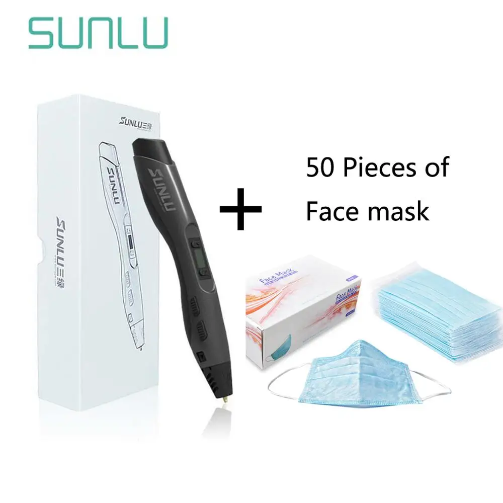 SUNLU 3D Pen 2019 New Kids DIY 3D Drawing Pen grade speed control 3D Printer Pen PCL PLA ABS filament refill Birthday gift
SUNLU 3D Pen 2019 New Kids DIY 3D Drawing Pen grade speed control 3D Printer Pen PCL PLA ABS filament refill Birthday gift