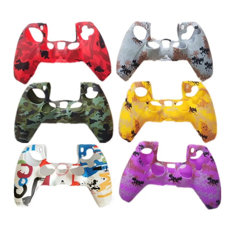 PS5 Non-slip Silicone Rubber Cover Case for PlayStation 5 Controller Dualsense Gamepads Skin Protection
PS5 Non-slip Silicone Rubber Cover Case for PlayStation 5 Controller Dualsense Gamepads Skin Protection