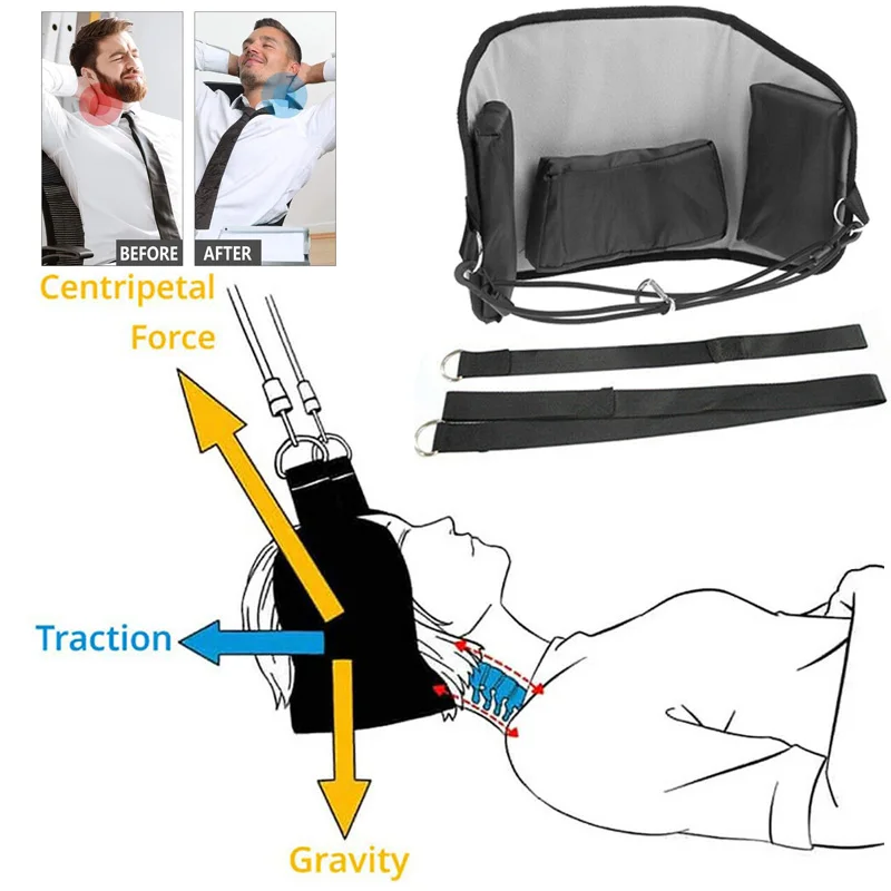 Neck Adjustment Correct Posture Head Hammock Pillow Comfortable Soft Relief The Pain Family Nap Black Canvas Stress Reliever
Neck Adjustment Correct Posture Head Hammock Pillow Comfortable Soft Relief The Pain Family Nap Black Canvas Stress Reliever