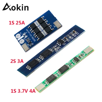 1S 3.7V 4A Li-ion BMS PCM Protection Board PCB for 18650 Lithium Li-Lion Battery Double MOS 1S 3.2V 25A 2S 3A Battery Cell Pack
1S 3.7V 4A Li-ion BMS PCM Protection Board PCB for 18650 Lithium Li-Lion Battery Double MOS 1S 3.2V 25A 2S 3A Battery Cell Pack