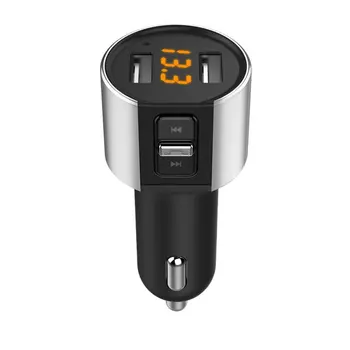 Handsfree Wireless Car Kit FM Transmitter Radio MP3 Player USB Charger Mobile Phone Car Charger Adapter
Handsfree Wireless Car Kit FM Transmitter Radio MP3 Player USB Charger Mobile Phone Car Charger Adapter