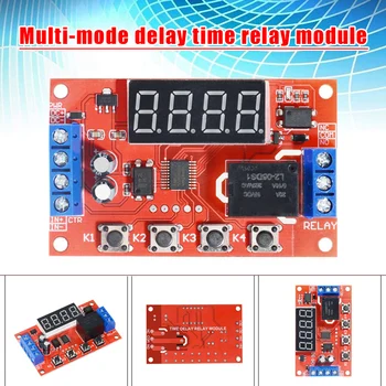 5V Time Delay Relay Module Multifunction High Precision Programmable Trigger FKU66
5V Time Delay Relay Module Multifunction High Precision Programmable Trigger FKU66