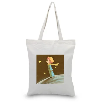 Canvas Tote Bag Handbag Little Prince Serial Custom Print Logo Text Daily Use DIY Eco Ecologicas Reusable Shopping Bag Recycle
Canvas Tote Bag Handbag Little Prince Serial Custom Print Logo Text Daily Use DIY Eco Ecologicas Reusable Shopping Bag Recycle