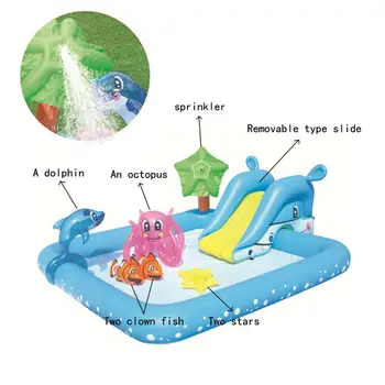 Inflatable Swimming Pool High-quality Children's Home Use Padding Pool Children's Entertainment Splash Water Swim Pool
Inflatable Swimming Pool High-quality Children's Home Use Padding Pool Children's Entertainment Splash Water Swim Pool