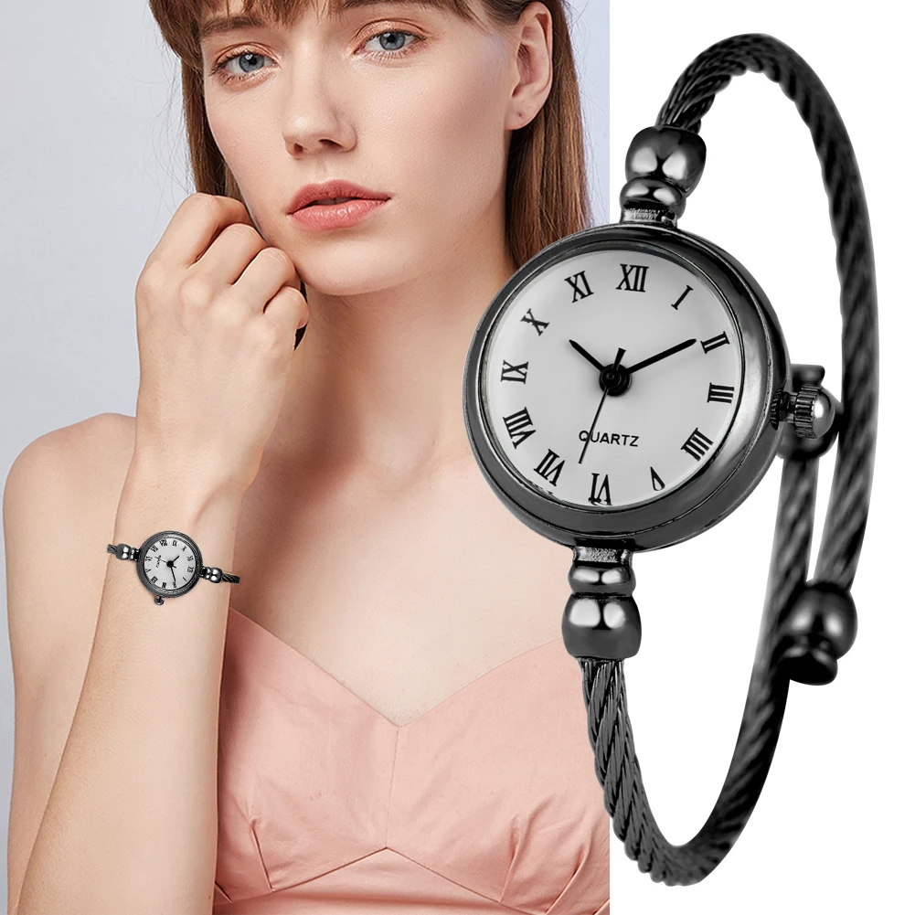 Concise Dial Bracelet Watch Romantic Case Watches for Women Portable Stainless Steel Strap Watch for Female
Concise Dial Bracelet Watch Romantic Case Watches for Women Portable Stainless Steel Strap Watch for Female