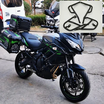 Upper & Down Lower Engine Highway Crash Bar Guard For KAWASAKI KLE650 VERSYS650 2015-2019 KLE 650 VERSYS-650 
Upper & Down Lower Engine Highway Crash Bar Guard For KAWASAKI KLE650 VERSYS650 2015-2019 KLE 650 VERSYS-650