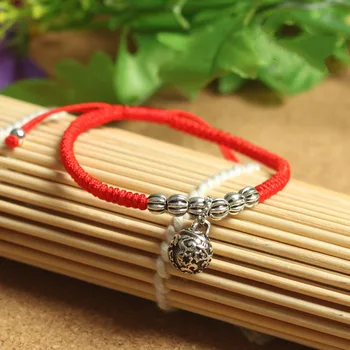 Real Sterling Silver Bracelet Lucky Red Rope Handmade Gift For Women Charm Bangle 925Jewelry
Real Sterling Silver Bracelet Lucky Red Rope Handmade Gift For Women Charm Bangle 925Jewelry