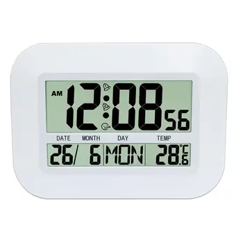 Large LCD Screen Digital Electronic Calendar Simple Living Room Mute Wall Clock Fashionable Multi-Function Alarm Clock Thermomet
Large LCD Screen Digital Electronic Calendar Simple Living Room Mute Wall Clock Fashionable Multi-Function Alarm Clock Thermomet