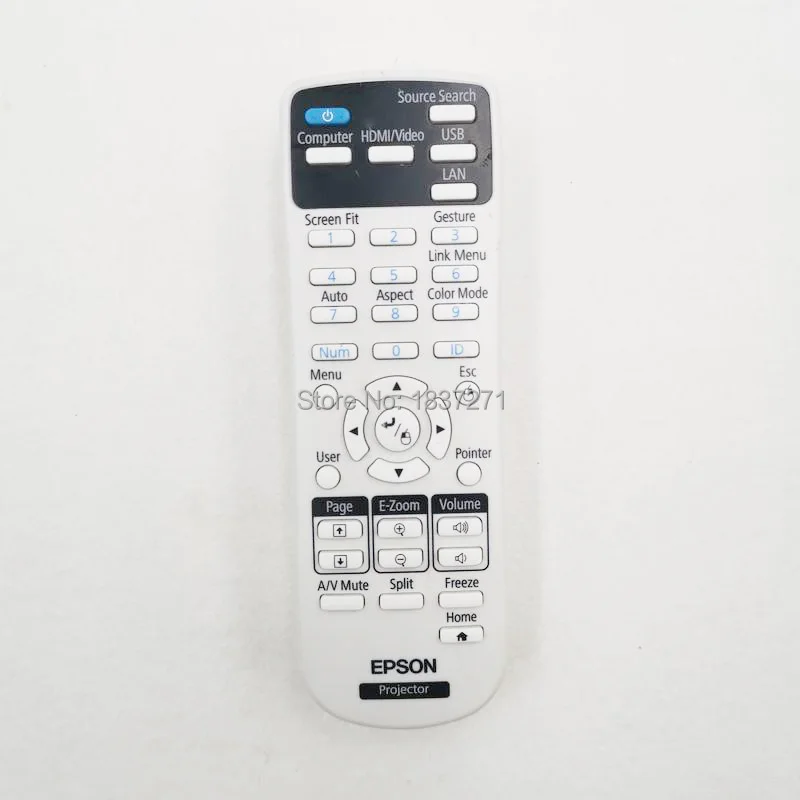 

90%new Original Remote Vontrol 217702300 For Epson PowerLite L400U L500W L510U/L610 L610U L610W L615U Projector