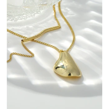 Yhpup Fashion Multi Layer Geometric Pendants Necklaces for Women Charm Metal Gold Necklace New Design Jewelry Party Gift 2020 
Yhpup Fashion Multi Layer Geometric Pendants Necklaces for Women Charm Metal Gold Necklace New Design Jewelry Party Gift 2020