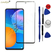 Panneau avant en verre pour Huawei P Smart 2019 2020 2021 Z S POT-LX1 LX3 Y8P Y7A, sans écran tactile LCD, capteur numérique=