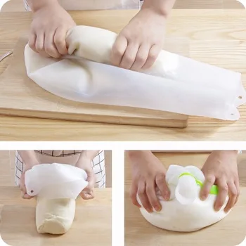 Baking Tools for Cakes 1Set Cooking Pastry Tools Soft Silicone Preservation Kneading Dough Flour-mixing Bag Kitchen Gadget
Baking Tools for Cakes 1Set Cooking Pastry Tools Soft Silicone Preservation Kneading Dough Flour-mixing Bag Kitchen Gadget