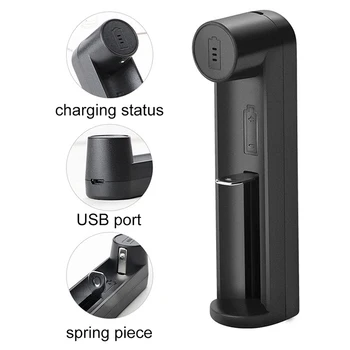 USB Port Batteries Charger Protection Universal Battery Charger For 18650 Li-ion (no battery)
USB Port Batteries Charger Protection Universal Battery Charger For 18650 Li-ion (no battery)