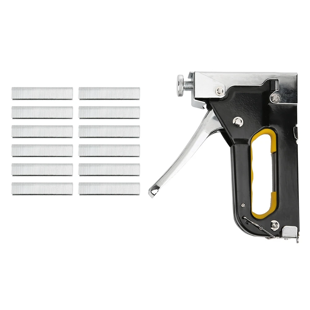 3 Use Black Alloy Steel Manual Nailer Staple Tacker Hand Nailing Tool Hardware Accessory For Home DIY
3 Use Black Alloy Steel Manual Nailer Staple Tacker Hand Nailing Tool Hardware Accessory For Home DIY