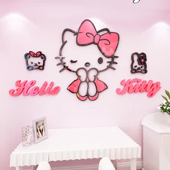 Cartoon wall stickers 3d three-dimensional bedroom girls room bedside background wall dormitory and dormitory stickers 
Cartoon wall stickers 3d three-dimensional bedroom girls room bedside background wall dormitory and dormitory stickers