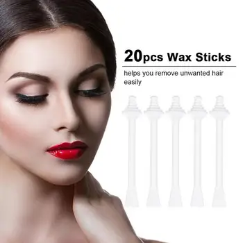 20pcs Nose Waxing Plastic Wax Stick Disposable Sticks Hair Depressor Beauty Depilatory Kit Spatula Tongue Tool Tool Removal G8M7
20pcs Nose Waxing Plastic Wax Stick Disposable Sticks Hair Depressor Beauty Depilatory Kit Spatula Tongue Tool Tool Removal G8M7