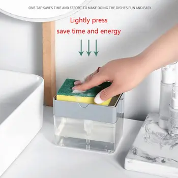 Soap Pump Dispenser Caddy Sponge Holder Cleaning Liquid Container Organizer Tool MOLC 
Soap Pump Dispenser Caddy Sponge Holder Cleaning Liquid Container Organizer Tool MOLC