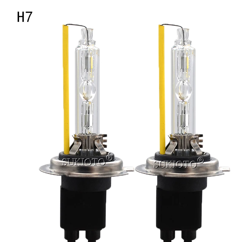 SUKIOTO 35W Heartray Xenon HID Bulbs 4500K H1 H7 H11 5500K 9005 9006 9012 D2H 6500K Auto Lamp Bulb For 35W Car Light Xenon Kit (6)