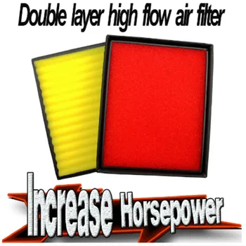for Ford Edge 2.0L Ford Edge 2.7L 2015-2019 Car Air Filter High Flow Double layer Auto Air Filter Improve Horsepower
for Ford Edge 2.0L Ford Edge 2.7L 2015-2019 Car Air Filter High Flow Double layer Auto Air Filter Improve Horsepower