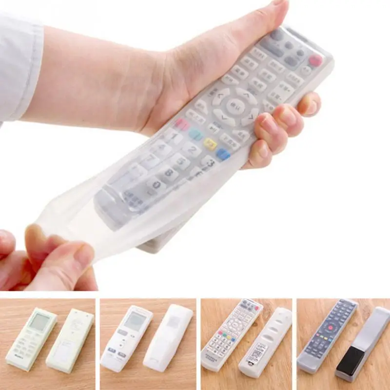 New Waterproof Silicone Remote control Storage Bags Air Conditioning TV Remote Control Dust Cover Protective Holder Organizer
New Waterproof Silicone Remote control Storage Bags Air Conditioning TV Remote Control Dust Cover Protective Holder Organizer